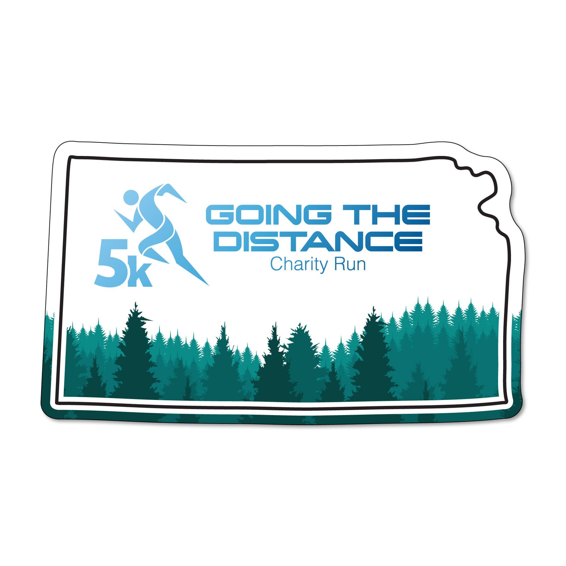 Forest Stock Graphic Imprinted